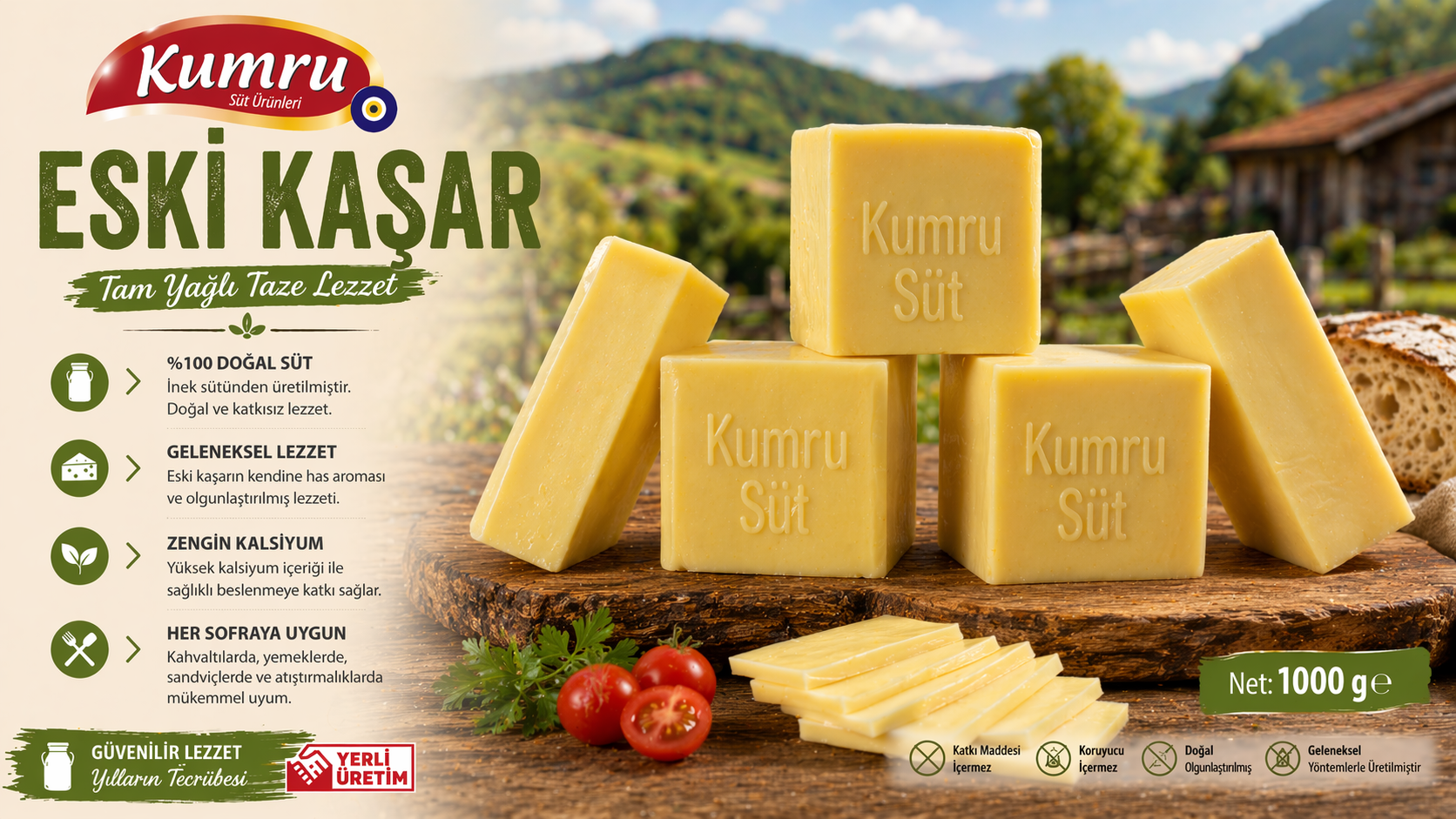 Adıyaman Kahvaltılarının Vazgeçilmezi: Özel Üretim Kumru Süt Ürünleri Kolot Peyniri