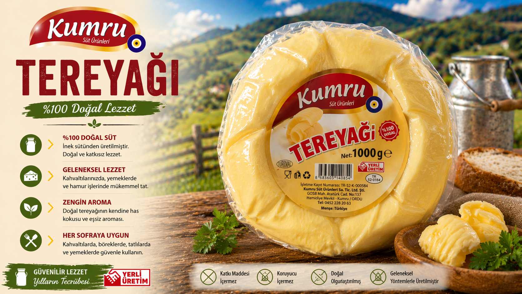 Kocaeli Kahvaltılarının Vazgeçilmezi: Özel Üretim Kumru Süt Ürünleri Dil Peyniri