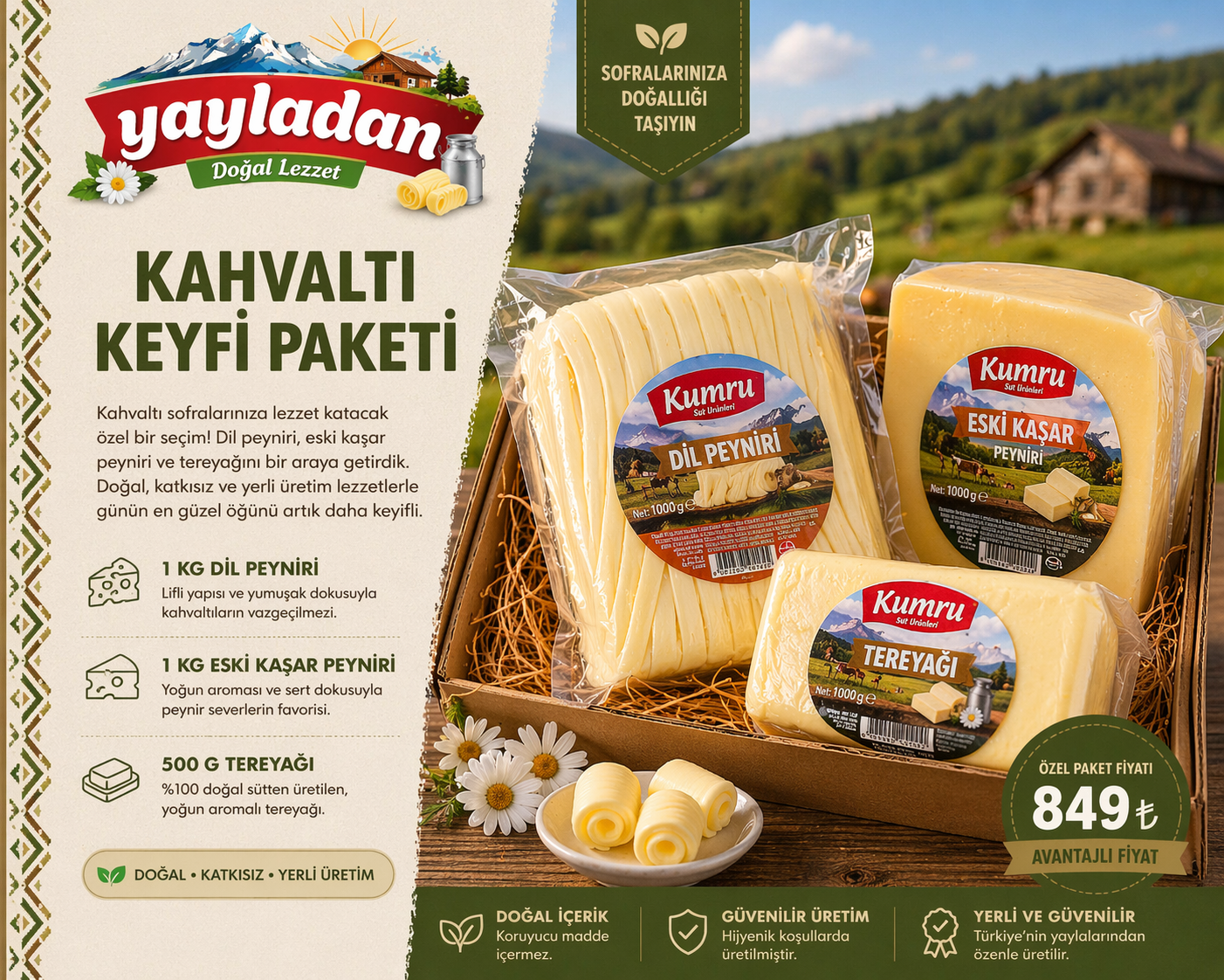 Kahvaltı Keyfi Paketi 1